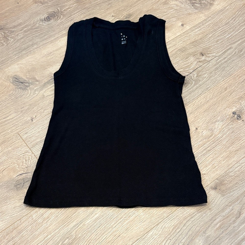 a new day Classic Black Tank Top